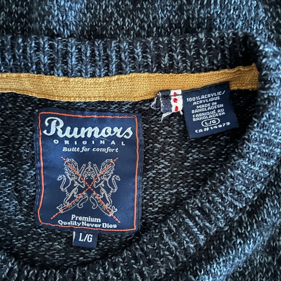 RUMORS Original Knitted Sweater Unisex - Picture 4 of 9